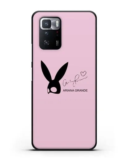 Чехол с подписью Ariana Grande силиконовый для Xiaomi Poco X3 GT