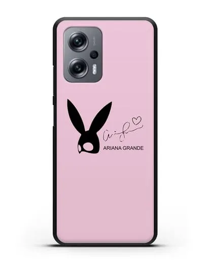 Чехол с подписью Ariana Grande силиконовый для Xiaomi Poco X4 GT