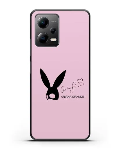 Чехол с подписью Ariana Grande силиконовый для Xiaomi Poco X5