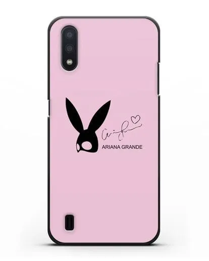Чехол с подписью Ariana Grande силиконовый для Samsung Galaxy A01 [SM-A015F]