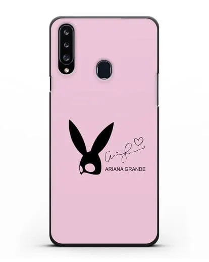 Чехол с подписью Ariana Grande силиконовый для Samsung Galaxy A20s [SM-A207FN]