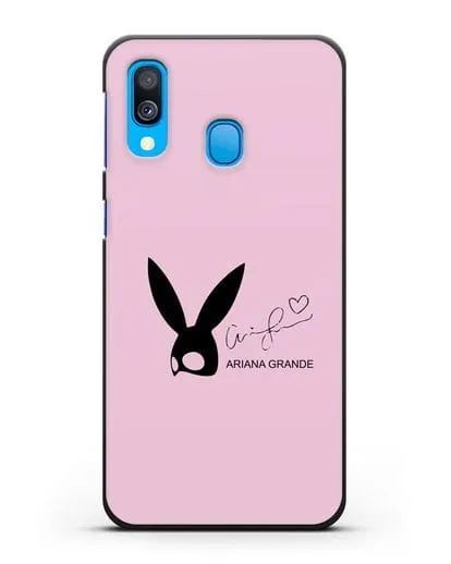 Чехол с подписью Ariana Grande силиконовый для Samsung Galaxy A40 [SM-A405F]