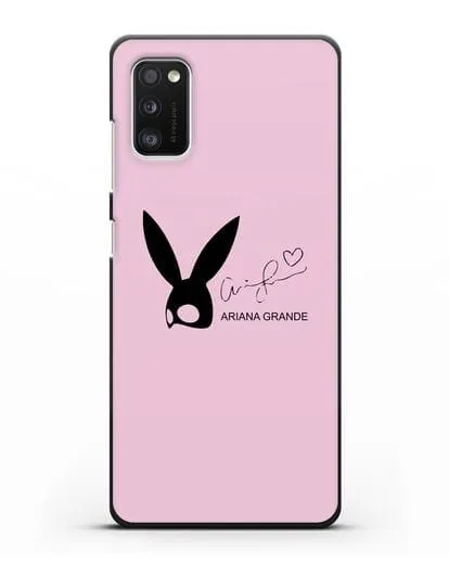 Чехол с подписью Ariana Grande силиконовый для Samsung Galaxy A41 [SM-A415F]