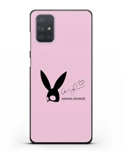 Чехол с подписью Ariana Grande силиконовый для Samsung Galaxy A71 [SM-A715F]
