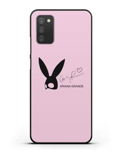 Чехол с подписью Ariana Grande силиконовый для Samsung Galaxy A02s [SM-A025F]