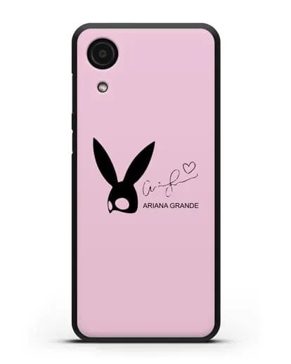 Чехол с подписью Ariana Grande силиконовый для Samsung Galaxy A03 Core [A032F]
