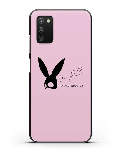 Чехол с подписью Ariana Grande силиконовый для Samsung Galaxy A03S [SM-A037F]
