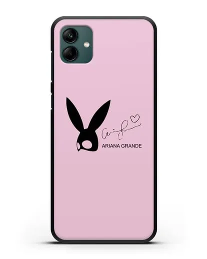Чехол с подписью Ariana Grande силиконовый для Samsung Galaxy A04 [SM-A045F]