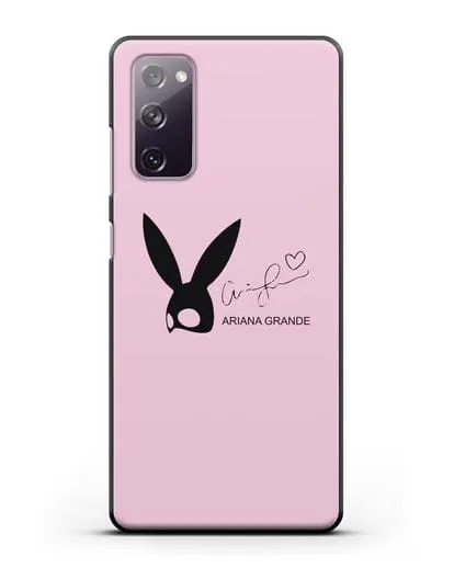 Чехол с подписью Ariana Grande силиконовый для Samsung Galaxy S20 FE [SM-G780F]