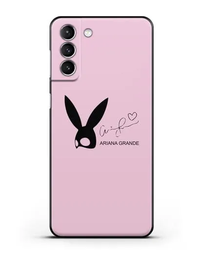Чехол с подписью Ariana Grande силиконовый для Samsung Galaxy S21 Plus [SM-G996B]
