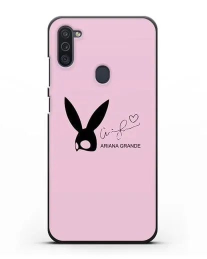 Чехол с подписью Ariana Grande силиконовый для Samsung Galaxy M11 [SM-M115F]