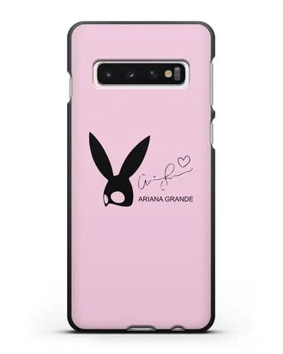 Чехол с подписью Ariana Grande силиконовый для Samsung Galaxy S10 [SM-G973F]