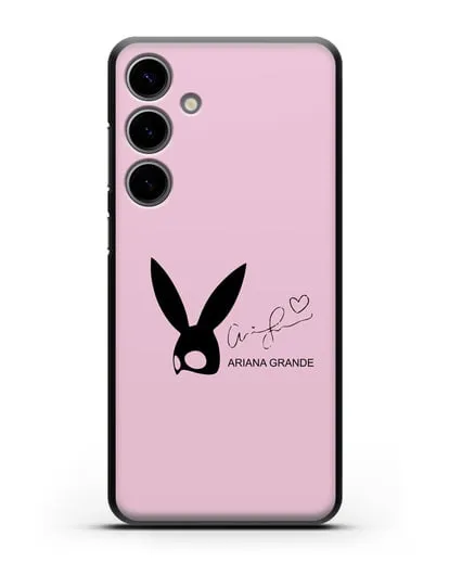 Чехол с подписью Ariana Grande силиконовый для Samsung Galaxy S24 Plus