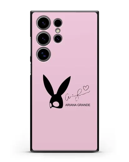 Чехол с подписью Ariana Grande силиконовый для Samsung Galaxy S24 Ultra