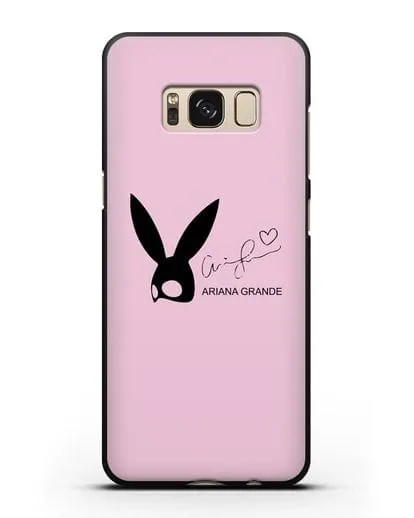 Чехол с подписью Ariana Grande силиконовый для Samsung Galaxy S8 Plus [SM-G955F]