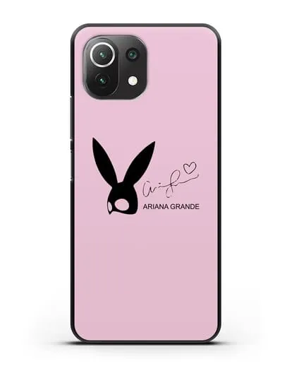 Чехол с подписью Ariana Grande силиконовый для Xiaomi 11 Lite