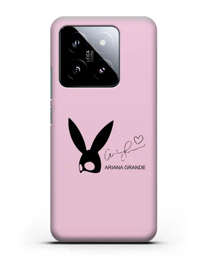 Чехол с подписью Ariana Grande силиконовый для Xiaomi 14
