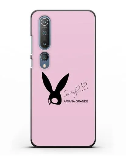Чехол с подписью Ariana Grande силиконовый для Xiaomi Mi 10
