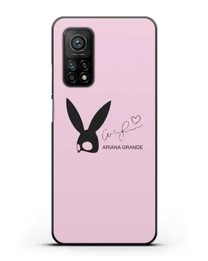 Чехол с подписью Ariana Grande силиконовый для Xiaomi Mi 10T