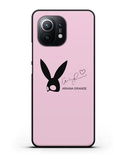 Чехол с подписью Ariana Grande силиконовый для Xiaomi Mi 11
