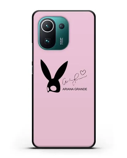 Чехол с подписью Ariana Grande силиконовый для Xiaomi Mi 11 Pro