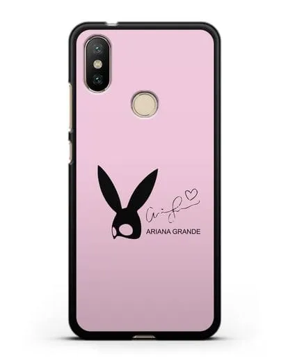 Чехол с подписью Ariana Grande силиконовый для Xiaomi Mi A2