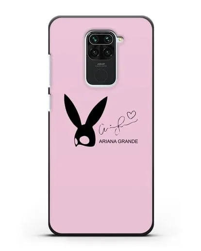 Чехол с подписью Ariana Grande силиконовый для Xiaomi Redmi 10X