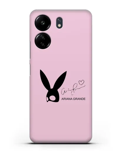 Чехол с подписью Ariana Grande силиконовый для Xiaomi Redmi 13C