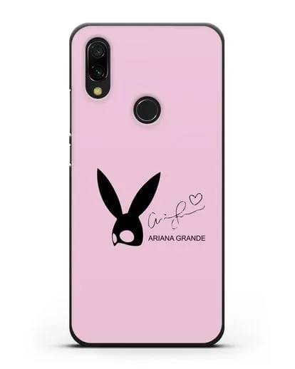 Чехол с подписью Ariana Grande силиконовый для Xiaomi Redmi 7