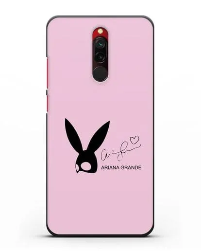 Чехол с подписью Ariana Grande силиконовый для Xiaomi Redmi 8