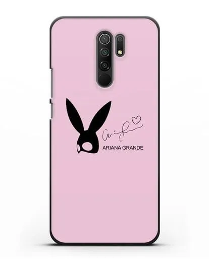 Чехол с подписью Ariana Grande силиконовый для Xiaomi Redmi 9