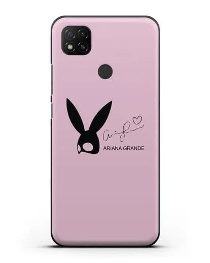 Чехол с подписью Ariana Grande силиконовый для Xiaomi Redmi 9C