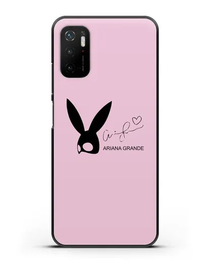 Чехол с подписью Ariana Grande силиконовый для Xiaomi Redmi Note 10 5G