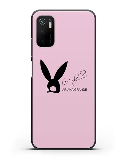 Чехол с подписью Ariana Grande силиконовый для Xiaomi Redmi Note 10T