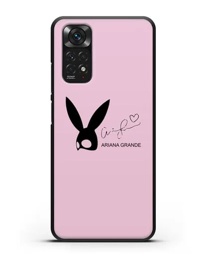 Чехол с подписью Ariana Grande силиконовый для Xiaomi Redmi Note 11S