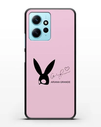 Чехол с подписью Ariana Grande силиконовый для Xiaomi Redmi Note 12 4G