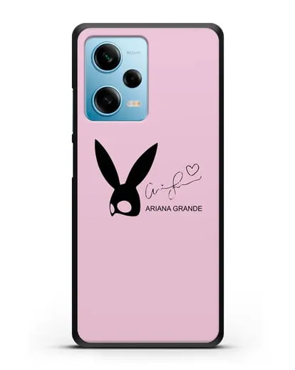 Чехол с подписью Ariana Grande силиконовый для Xiaomi Redmi Note 12 Pro 5G