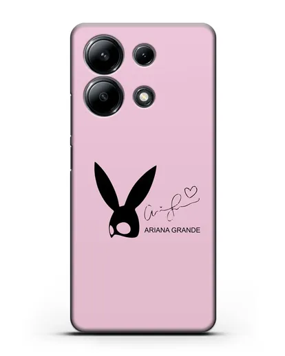 Чехол с подписью Ariana Grande силиконовый для Xiaomi Redmi Note 13 4G
