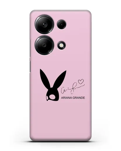 Чехол с подписью Ariana Grande силиконовый для Xiaomi Redmi Note 13 Pro 4G