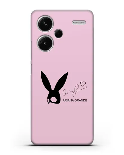 Чехол с подписью Ariana Grande силиконовый для Xiaomi Redmi Note 13 Pro Plus 5G