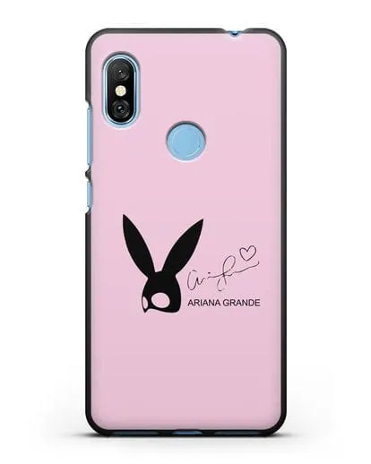 Чехол с подписью Ariana Grande силиконовый для Xiaomi Redmi Note 6 Pro