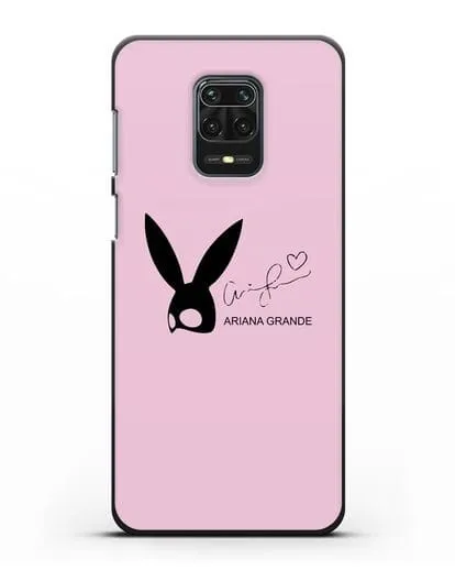 Чехол с подписью Ariana Grande силиконовый для Xiaomi Redmi Note 9 Pro