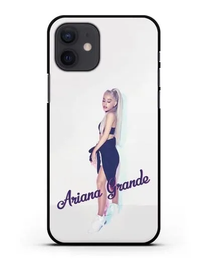 Чехол с фотографией Ariana Grande силиконовый для iPhone 12