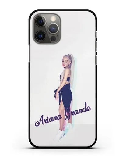 Чехол с фотографией Ariana Grande силиконовый для iPhone 12 Pro