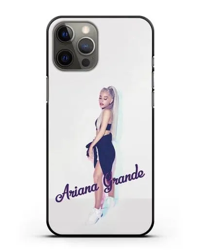 Чехол с фотографией Ariana Grande силиконовый для iPhone 12 Pro Max