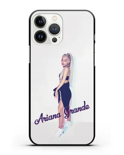 Чехол с фотографией Ariana Grande силиконовый для iPhone 13 Pro Max