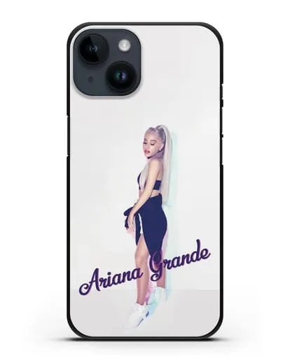 Чехол с фотографией Ariana Grande силиконовый для iPhone 14
