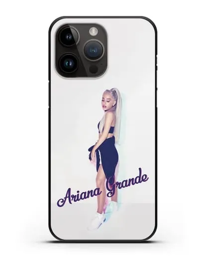 Чехол с фотографией Ariana Grande силиконовый для iPhone 14 Pro Max