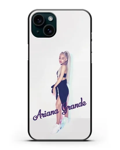 Чехол с фотографией Ariana Grande силиконовый для iPhone 15 Plus