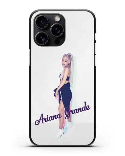 Чехол с фотографией Ariana Grande силиконовый для iPhone 15 Pro Max